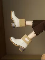2019 Snow Boots For Women, Anti-Slip, Fluffy Lined, Short Boots, Height Increasing, Winter Fashion Boots