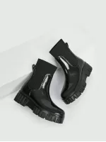 Everyday Collection Solid Color Fashionable Rain Boots
