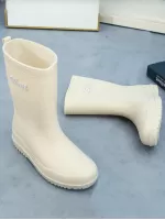 Women'S Fashionable, Soft, Comfortable, Anti-Slip, Waterproof Mid-Calf Rain Boots Suitable For Outdoor Activities Such As Hiking, Fishing, Gardening, Farming, And More