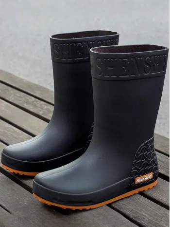 Women's High Rain Boots, Soft, Comfortable, Fashionable, Anti-slip, Waterproof, Suitable For Fishing And Agriculture Work