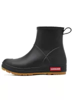 Womens Mid-Calf Anti-Slip Rain Boots PVC Waterproof Shoes Outdoor Garden Rubber Galoshes