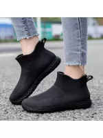 Big Discount Women's Waterproof Fashionable Outdoor Rain Shoes, Casual Rain Boots