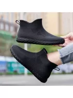 Big Discount Women's Waterproof Fashionable Outdoor Rain Shoes, Casual Rain Boots