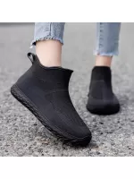 Big Discount Women's Waterproof Fashionable Outdoor Rain Shoes, Casual Rain Boots