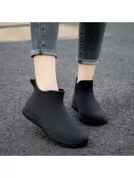 Big Discount Women's Waterproof Fashionable Outdoor Rain Shoes, Casual Rain Boots
