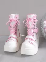 Women's Fashionable Wedge Heel & Thick Platform Ankle Boots